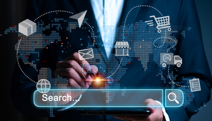 AI use cases in marketing with global e-commerce and search technology.