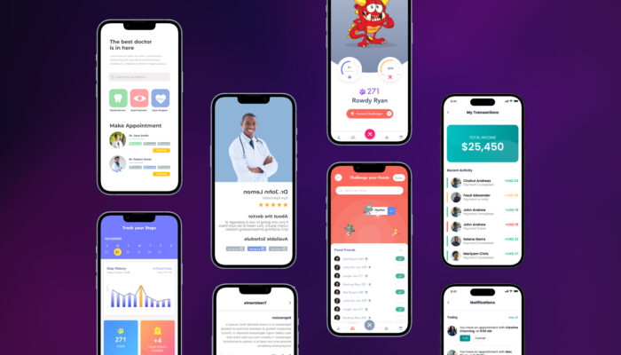 Mobile app UI/UX design services