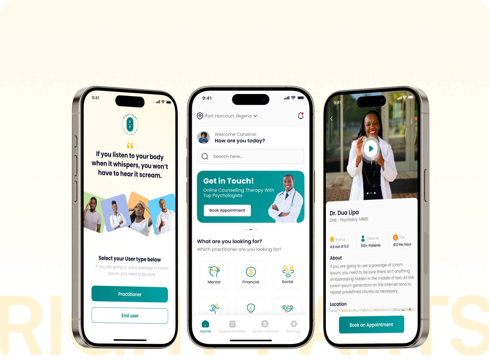 Right Parts App